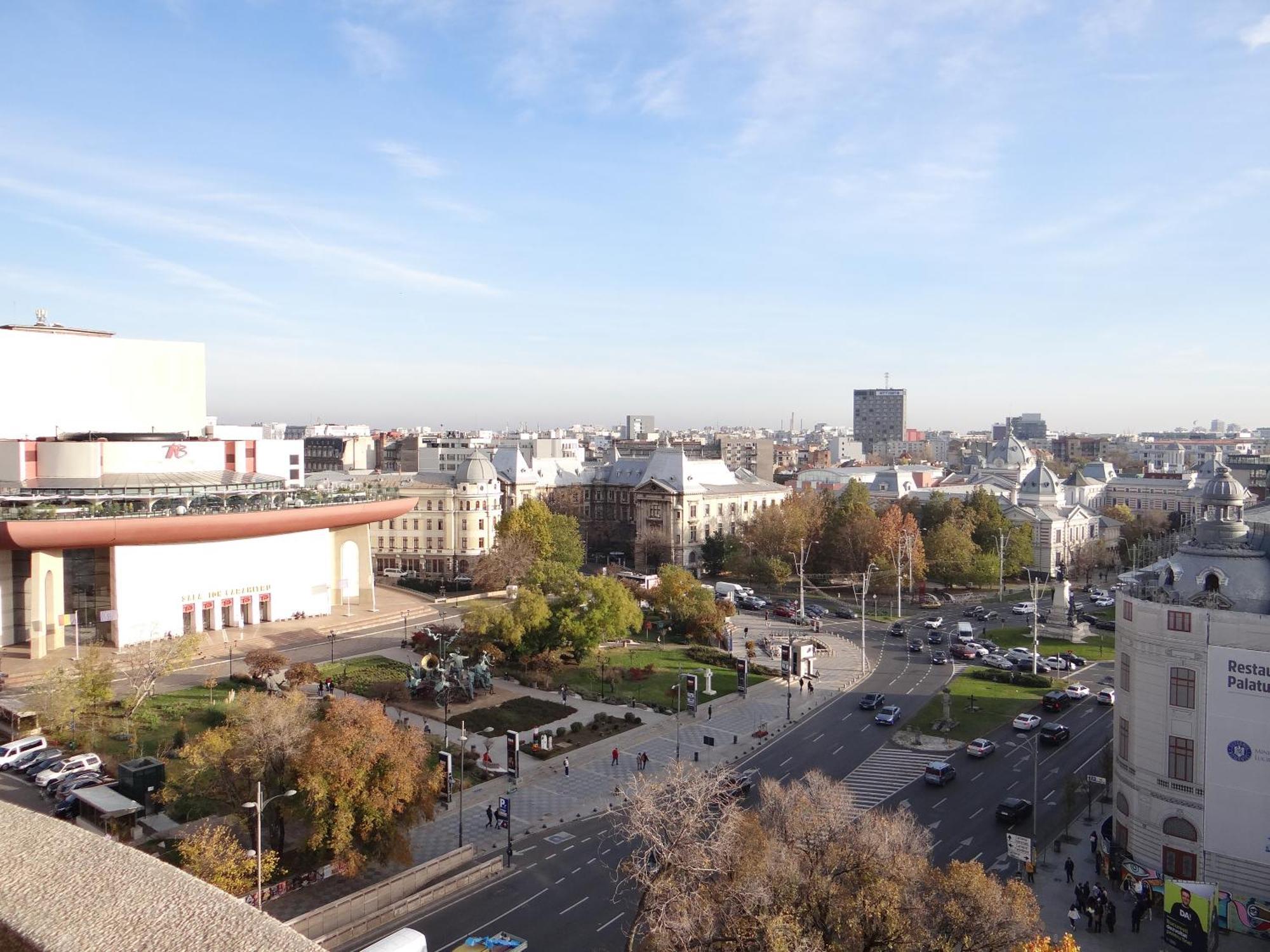The One Balcescu- Best View Over City Center 布加勒斯特 外观 照片